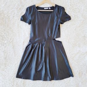 Leith Black Cutout Mini Dress‎